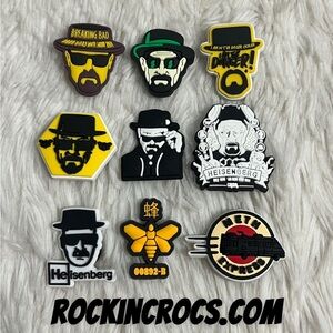 Breaking Bad Croc Charms